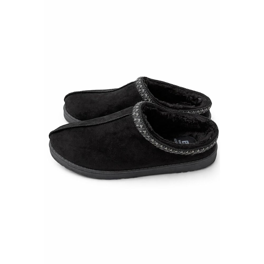 White Mountain Suede Clog Slippers Women’s Size 12 Cozy Comfort Slip-On Casual